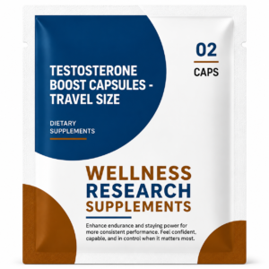 Testosterone Boost Capsules - Travel Size